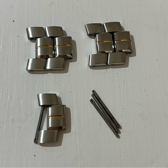 Bulova Men’s Watch 98B400 Marine Star Quartz Chronograph 41mm Two Tone Blue Dial - Picture 6 of 6